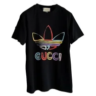Футболка Gucci X Adidas With Motley Logo Футболка Gucci X Adidas With Motley Logo