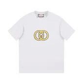 Футболка Gucci With Big Yellow Logo "White"