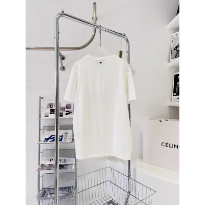 Футболка Gucci Striped and Butterfly "White" фото № 5