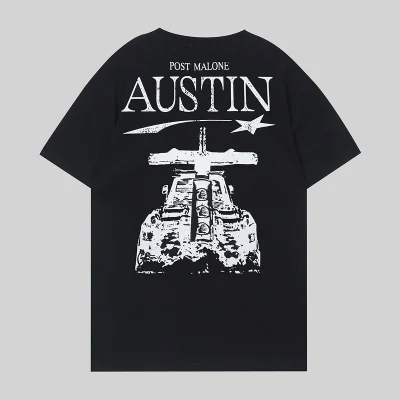 Футболка Hellstar Burning Car "Black" фото № 2