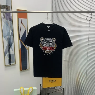 Футболка Kenzo Tiger Roar "Black" фото № 2
