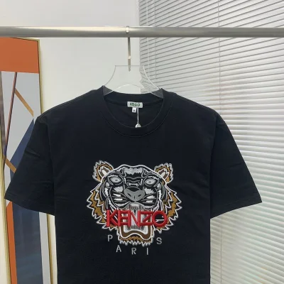 Футболка Kenzo Tiger Roar "Black" фото № 4