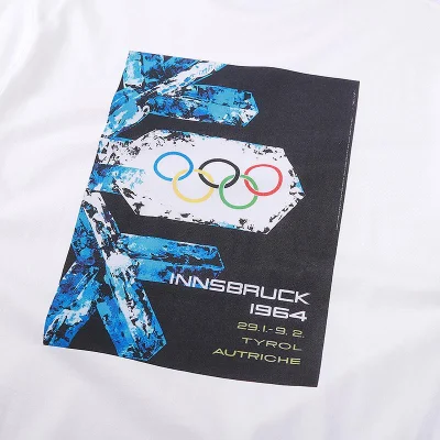 Футболка Kith Olympic Innsbruck "White" фото № 6