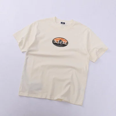 Футболка Kith Chamonix Mont Blanc "Cream" фото № 2