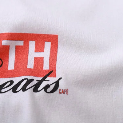 Футболка Kith Logo Treats Red "White" фото № 5