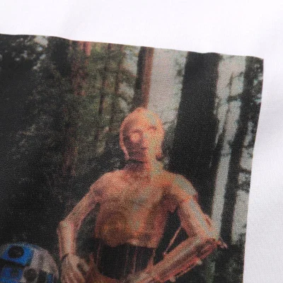 Футболка Kith Star Wars R2D2 "White" фото № 6