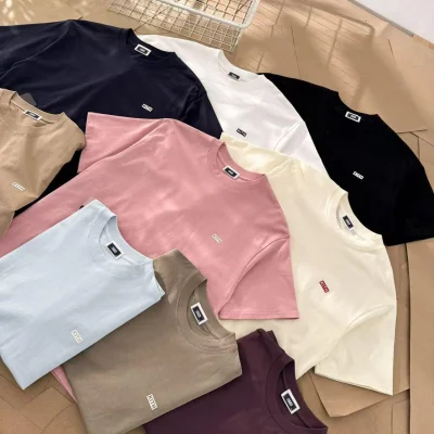 Футболка Kith Patch Logo "Beige" фото № 4