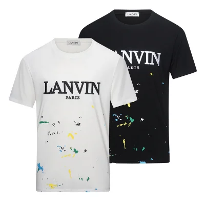 Футболка Lanvin X Gallery Dept Logo "White" фото № 4 Футболка Lanvin X Gallery Dept Logo "White" фото № 4