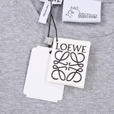 Футболка Loewe The Logo And The Old Dog "Gray" фото № 7