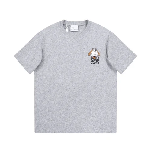 Футболка Loewe The Logo And The Old Dog "Gray"