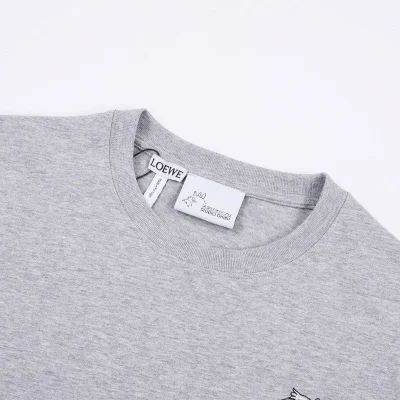 Футболка Loewe The Logo And The Old Dog "Gray" фото № 5