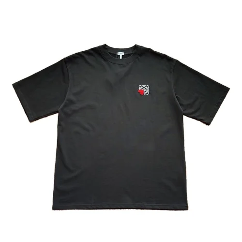 Футболка Loewe Soft Heart Logo "Black"