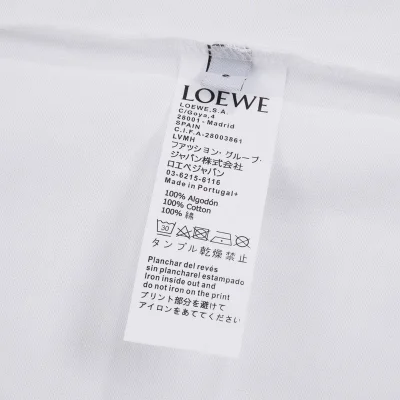 Футболка Loewe With Square Patch "White" фото № 5