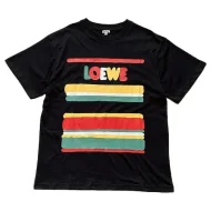Футболка Loewe With Multicolored Stripes Футболка Loewe With Multicolored Stripes