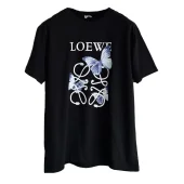 Футболка Loewe With Butterfly Print "Black"
