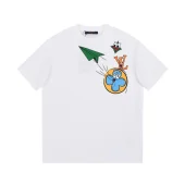 Футболка Louis Vuitton Green Airplane And Logo "White"