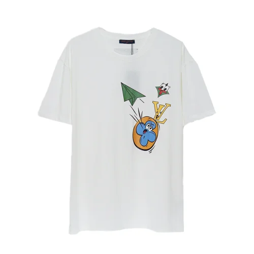 Футболка Louis Vuitton The Plane That Flew Away "White"