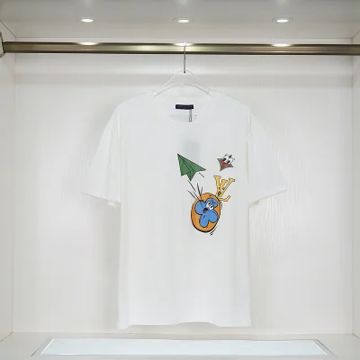 Футболка Louis Vuitton The Plane That Flew Away "White" фото № 2