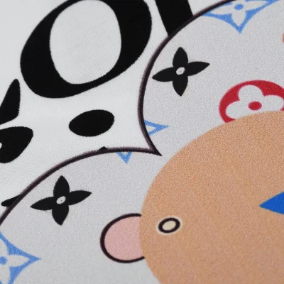 Футболка Louis Vuitton With An Elegant Logo And Brand Emblems "White" фото № 2