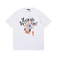 Футболка Louis Vuitton With An Elegant Logo And Brand Emblems "White"