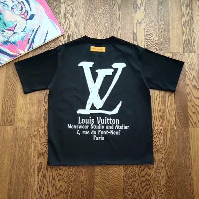Футболка Louis Vuitton Studio And Atelier "Black" фото № 2