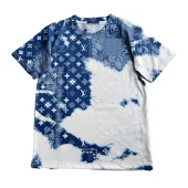 Футболка Louis Vuitton Monogram Bandana "Blue"