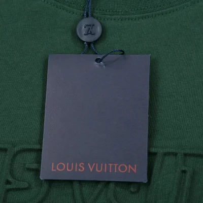 Футболка Louis Vuitton Bright Logo "Green" фото № 4