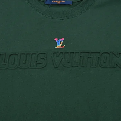 Футболка Louis Vuitton Bright Logo "Green" фото № 7