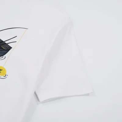 Футболка Louis Vuitton Cosmonaut In A Boat "White" фото № 7