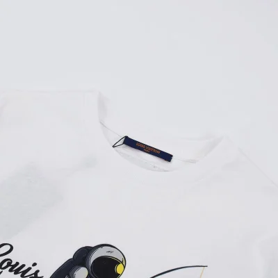 Футболка Louis Vuitton Cosmonaut In A Boat "White" фото № 2