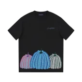 Футболка Louis Vuitton Multicolored Pumpkin Print "Black"