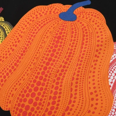 Футболка Louis Vuitton Multicolored Pumpkin Print "Black" фото № 2