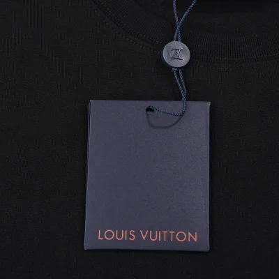 Футболка Louis Vuitton Multicolored Pumpkin Print "Black" фото № 8