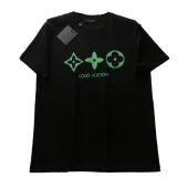 Футболка Louis Vuitton Three Green Emblems "Black"