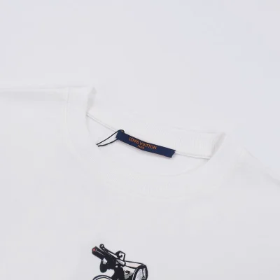 Футболка Louis Vuitton Motorcycle Print "White" фото № 7