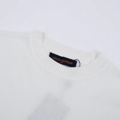 Футболка Louis Vuitton Baggy Style With Logo "White" фото № 7