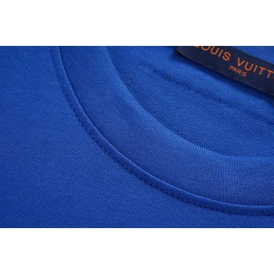 Футболка Louis Vuitton Bear Silhouette "Blue" фото № 3