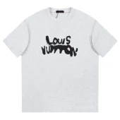 Футболка Louis Vuitton With Text Logo Stylish "Gray"