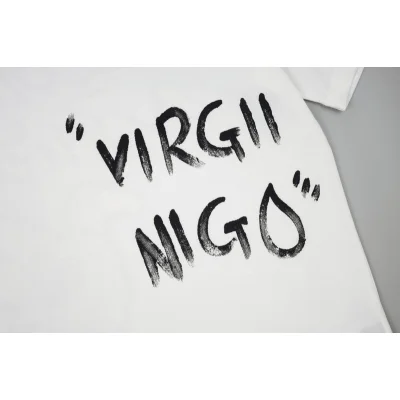Футболка Louis Vuitton Virgil Nigo "White" фото № 7