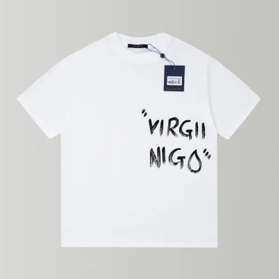 Футболка Louis Vuitton Virgil Nigo "White" фото № 9