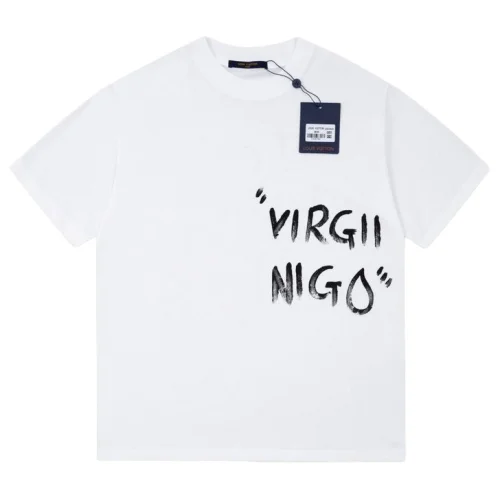 Футболка Louis Vuitton Virgil Nigo "White"