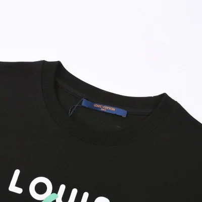 Футболка Louis Vuitton With Pumpkin Print - Unusual "Black" фото № 5