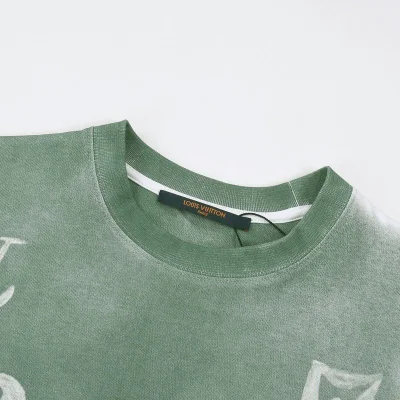 Футболка Louis Vuitton With Green Spot "White" фото № 6