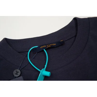 Футболка Louis Vuitton Standard "Blue/Black" фото № 2