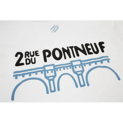 Футболка Louis Vuitton With Emblem Tilted Tower "White" фото № 3