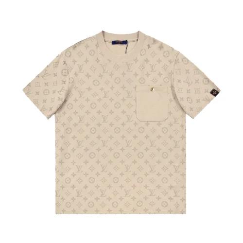 Футболка Louis Vuitton Brand Print "Beige"