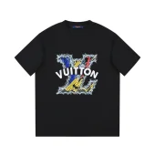 Футболка Louis Vuitton With Variegated Logo "Black"