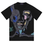 Футболка Louis Vuitton Face "Black"