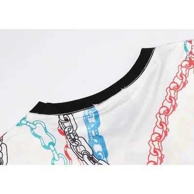 Футболка Louis Vuitton Colored Chains "White" фото № 3