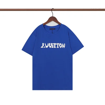 Футболка Louis Vuitton Reflective Flower Print "Blue" фото № 4 Футболка Louis Vuitton Reflective Flower Print "Blue" фото № 4